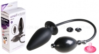 Анальная силиконовая пробка-расширитель Inflatable Silicone Plug