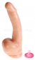 Гибкий реалистичный фаллос на присоске Natural Fab Cock