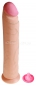 Длинный фаллос The Realistic Cock 12'' (насадка к страпон-трусикам) вторая кожа