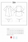 Серый атласный халатик с кружевом на рукавах Satinia Robe LXL