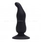 Анальный стимулятор с утонченным кончиком Bottom Black Cap