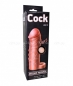 Насадка на пенис с кольцом на мошонку COCK NEXT (размер L)