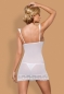 Белый пеньюар с косточками Julitta Chemise SM