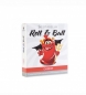 Стимулирующий презерватив с шариками Roll & Ball с ароматом вишни (1 шт)