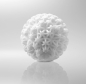 Рельефный мастурбатор в виде сферы Coral TENGA GEO