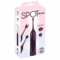 Точечный вибростимулятор со сменными насадками Spot Vibrator (10 режимов)