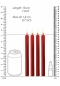 Набор парафиновых BDSM-свечей Teasing Wax Candles Large