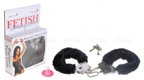 Наручники черные Beginner's Furry Cuffs