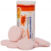 Sildenafil Citrate Effervescent Tablets Kamagra-100 препарат для улучшения потенции (Sildenafil 100 mg) 7 шипучих табл.